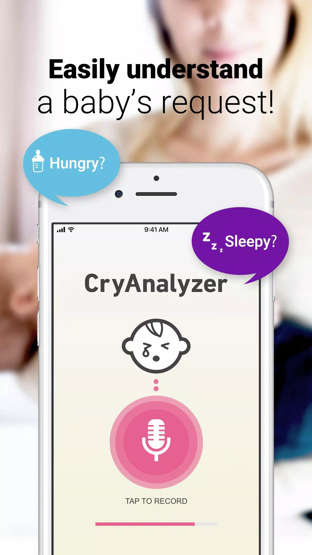 CryAnalyzer - baby translator Captura de tela 1