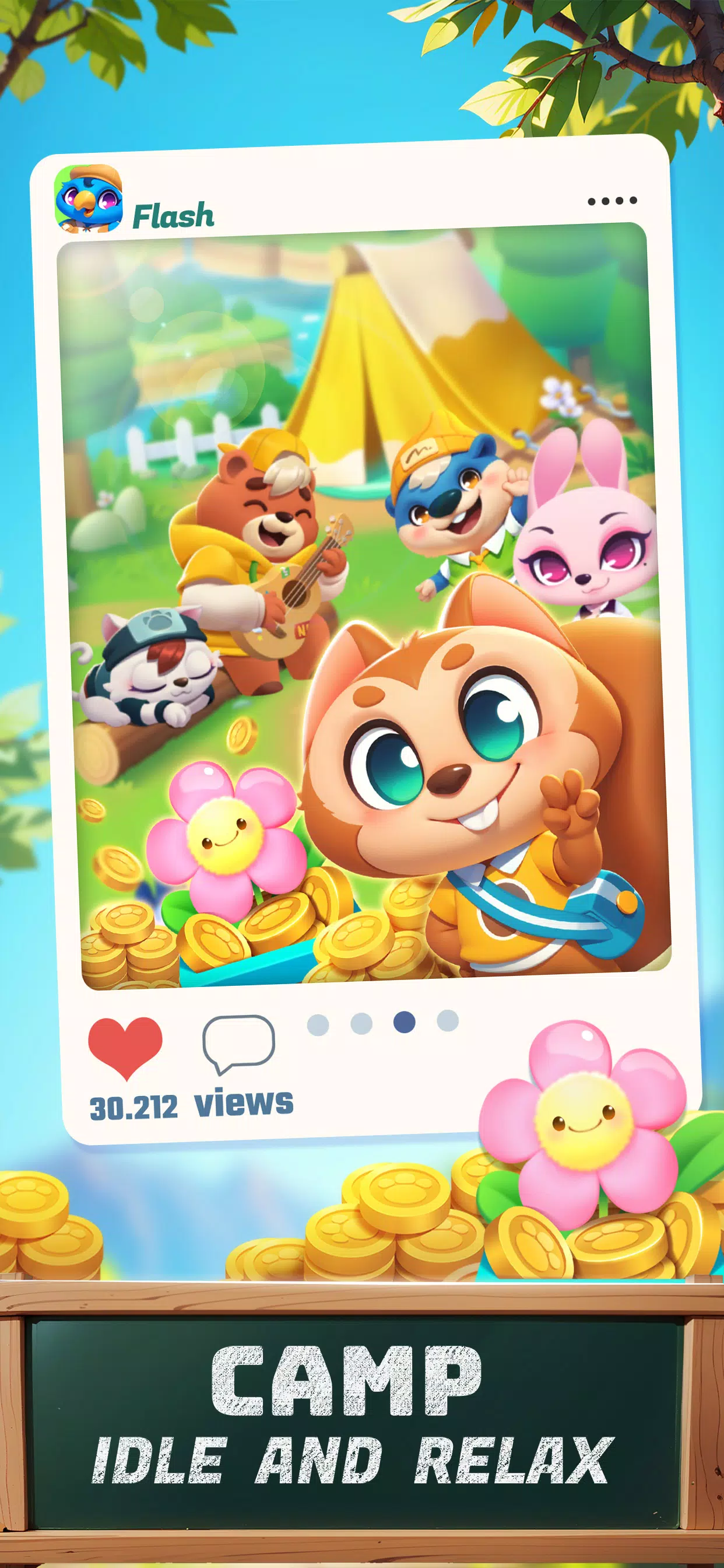 Camp Pop - Bubble Shooter Screenshot 1