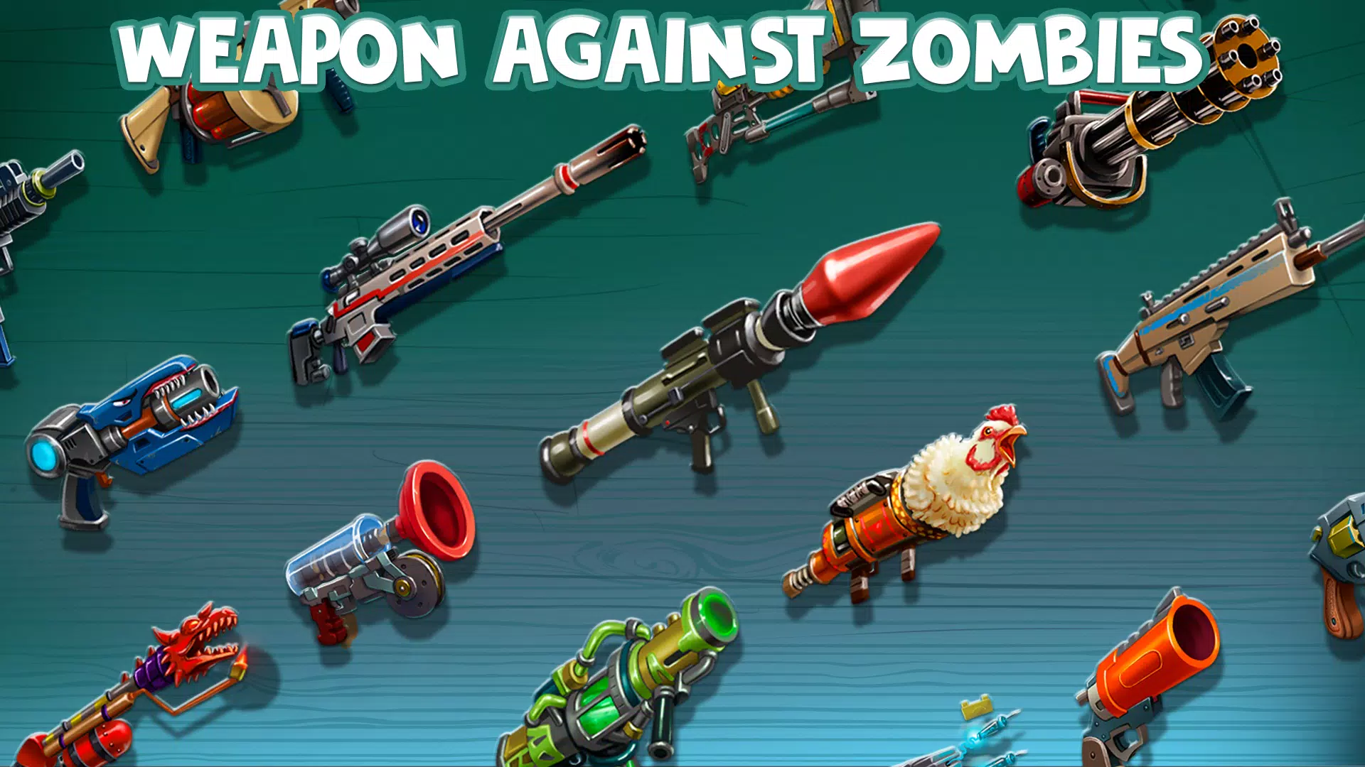 Zombie Rush Village Defense Ảnh chụp màn hình 1