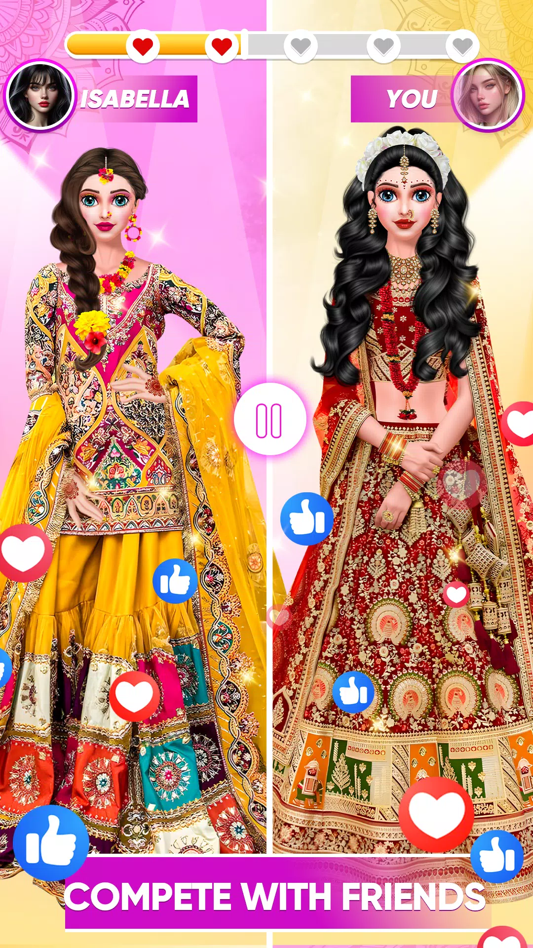 Indian Bridal Wedding Games स्क्रीनशॉट 0