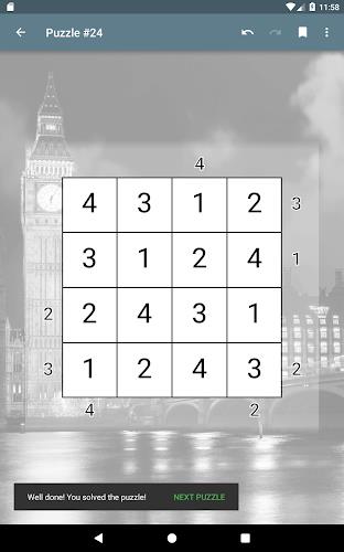 Skyscrapers Number Puzzle Screenshot 3