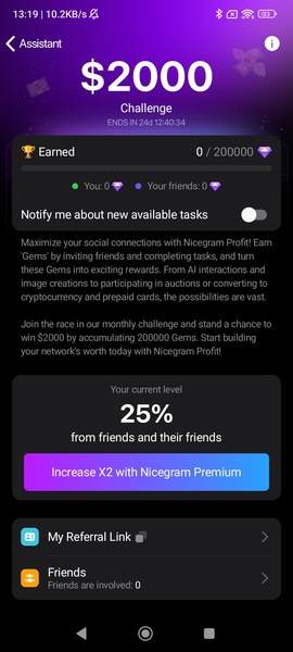 Nicegram: AI Chat for Telegram Captura de tela 3