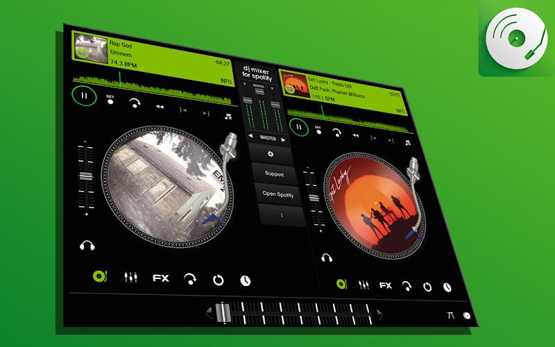 Djify - Dj mixer For spotify Ảnh chụp màn hình 1