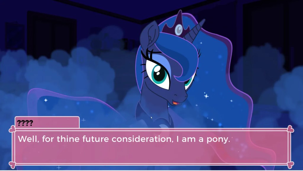 Pony Waifu Sim Ảnh chụp màn hình 1