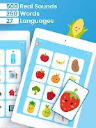 First Baby Words Learning Game Schermafbeelding 3