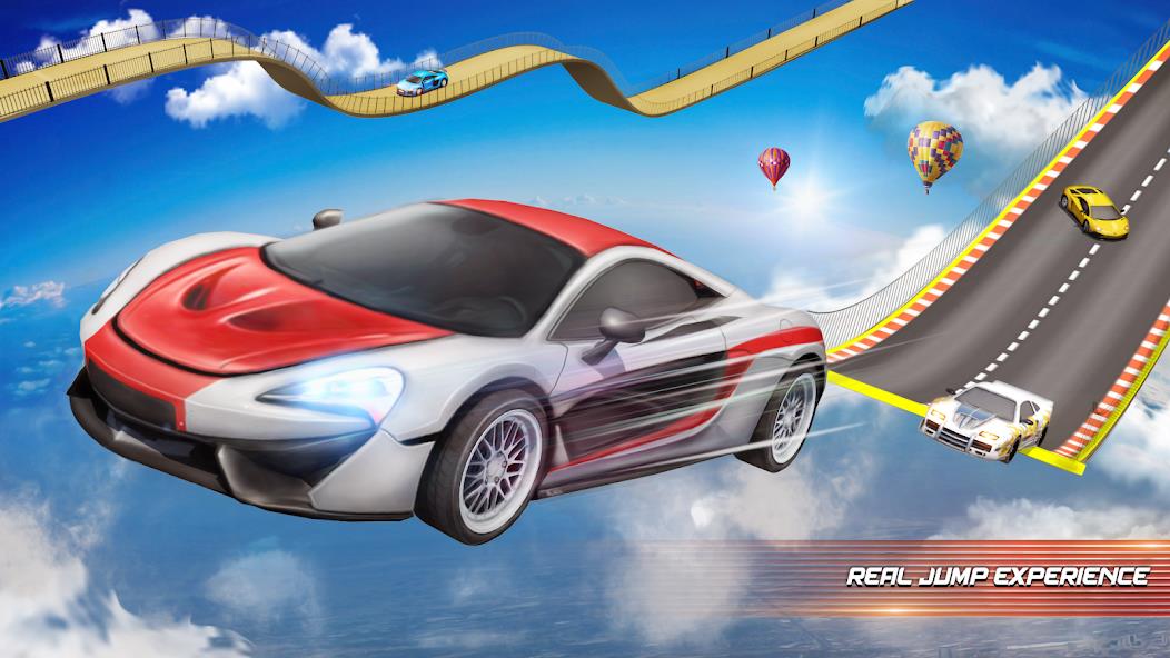 Mega Ramp Car Racing Master 3D Mod Ảnh chụp màn hình 0