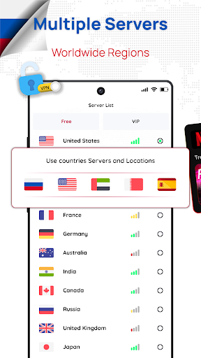 Russia VPN: Get Moscow IP ภาพหน้าจอ 1