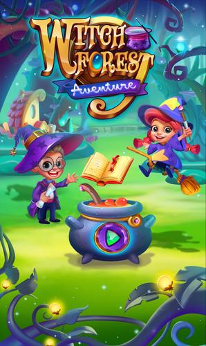 Witch Forest Magic Adventure Ảnh chụp màn hình 0