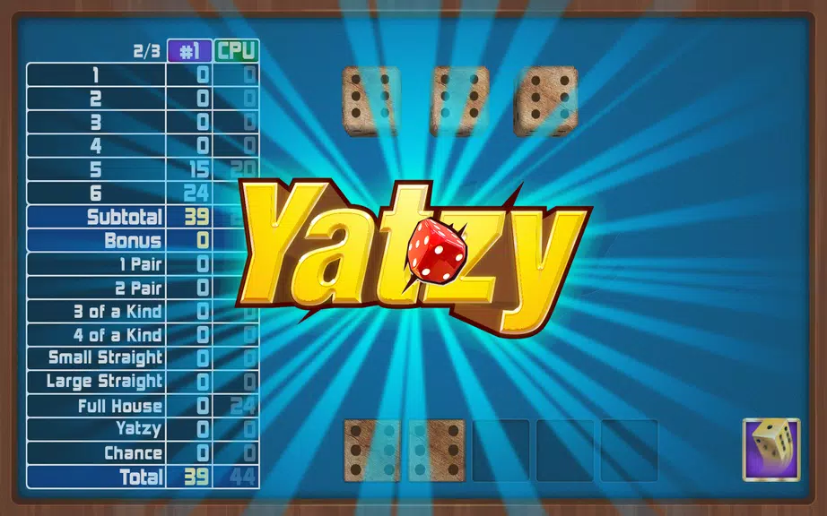 Yatzy Dice Game ဖန်သားပြင်ဓာတ်ပုံ 3