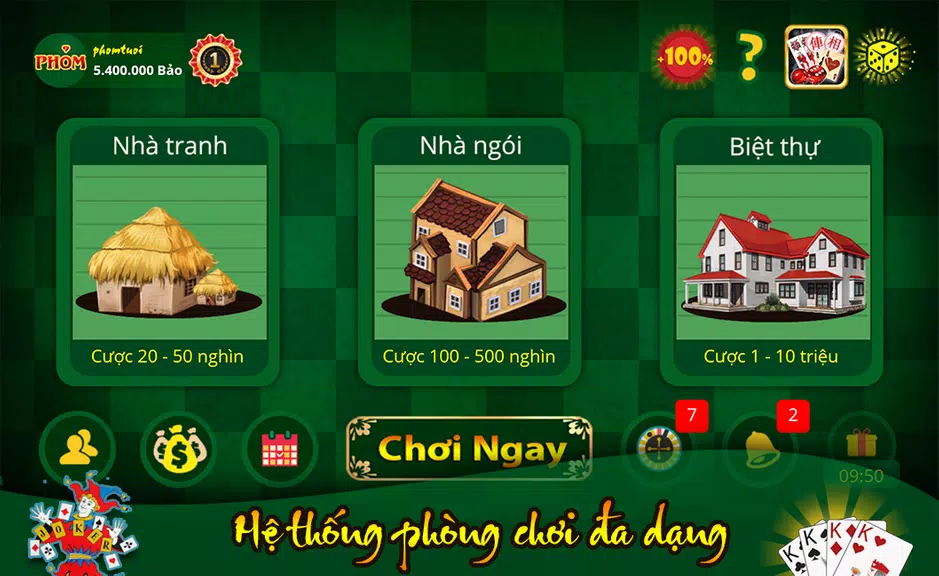 Phỏm Tươi Tá Lả Phom Tuoi TaLa 螢幕截圖 0