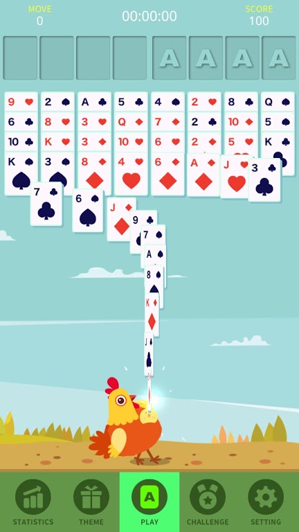 FreeCell Friends Tangkapan skrin 1