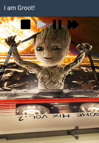 I am Groot Button ภาพหน้าจอ 0