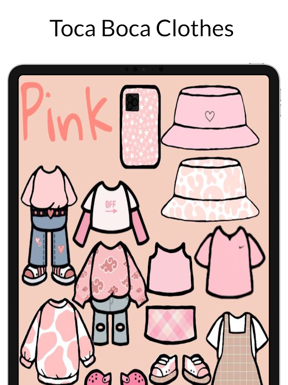 Toca Boca Clothes Ideas应用截图第3张