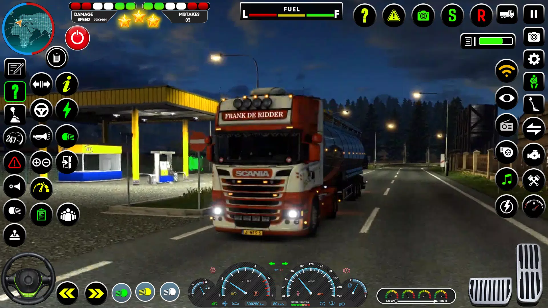 Euro Truck Driving Games スクリーンショット 3