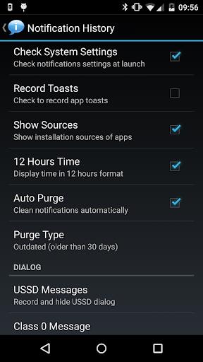 Notification History Captura de tela 2