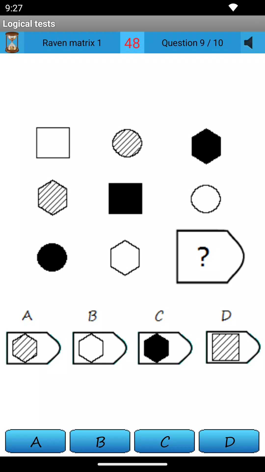 Schermata Logical tests 2