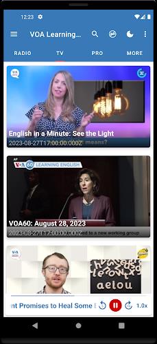 VOA Learning English スクリーンショット 2