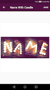 Name Art - Write Name With Can Schermafbeelding 1