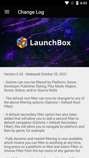 LaunchBox Screenshot 1