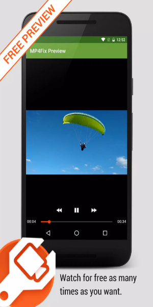MP4Fix Video Reparieren Screenshot 1