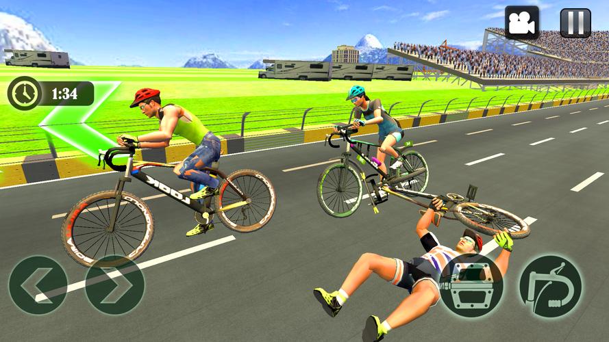 Cycle Race Game Cycle Stunt स्क्रीनशॉट 2