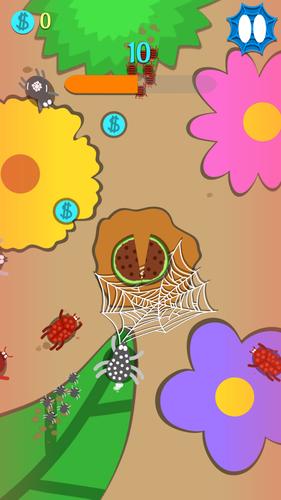 Schermata Sneaky Spiders 2