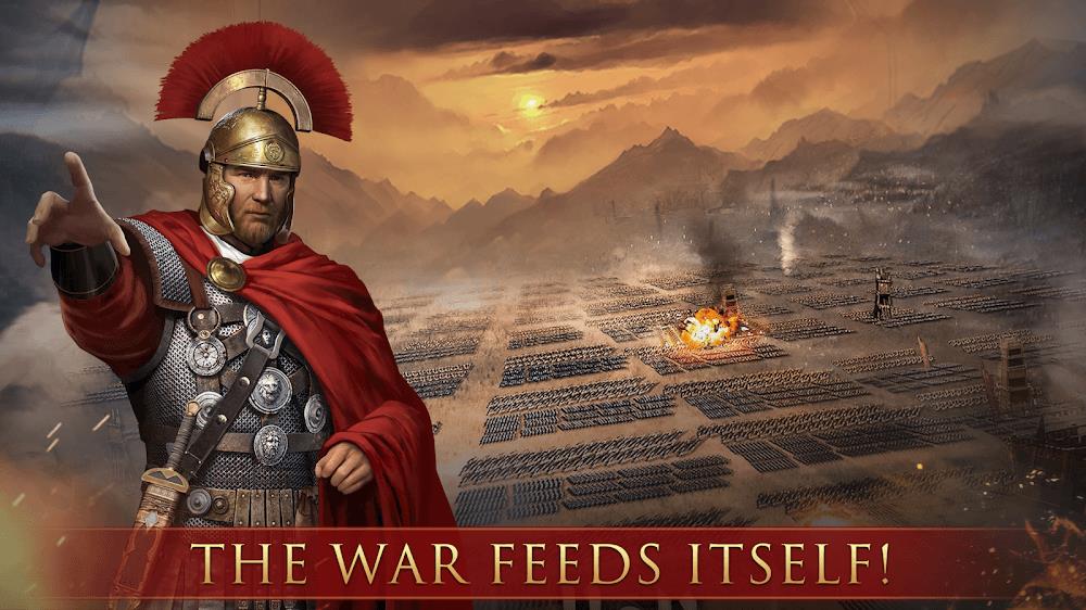 Grand War: Rome Strategy ဖန်သားပြင်ဓာတ်ပုံ 0