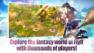 飛飛物語 - 3D動作MMORPG 螢幕截圖 1