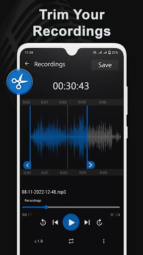 Voice Recorder & Audio Editor স্ক্রিনশট 3