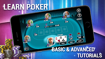 Learn How To Play Texas Poker Ekran Görüntüsü 1