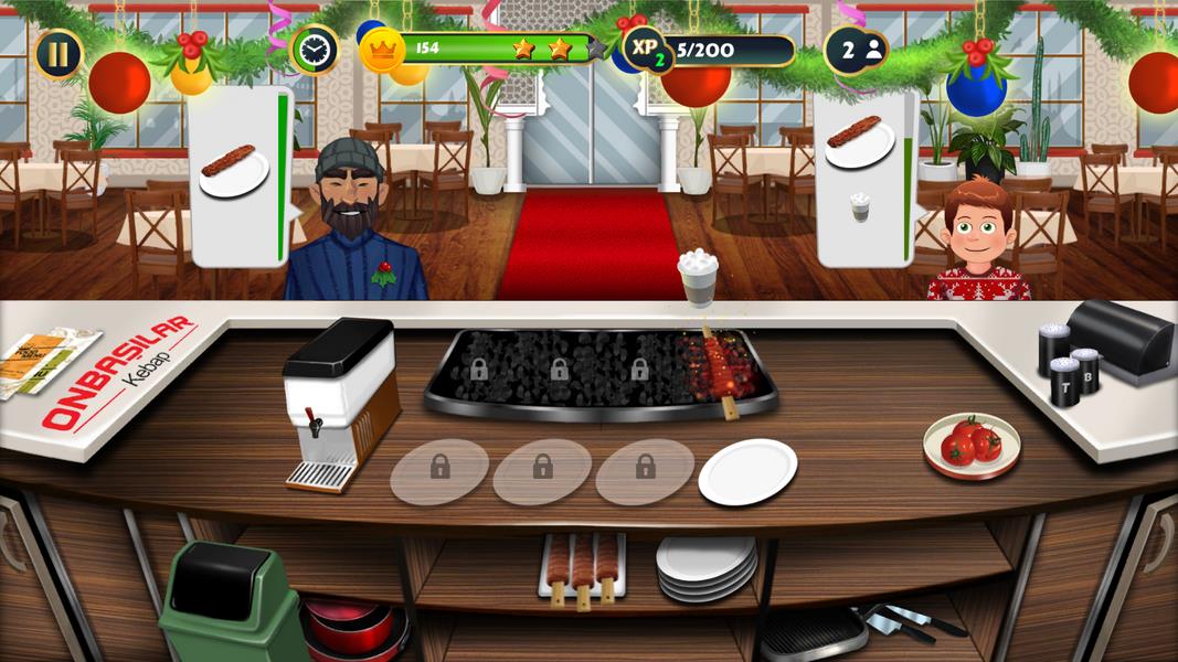 Kebab World - Cooking Game Chef Ekran Görüntüsü 1