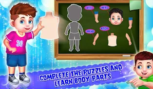 Kids Learning Human Bodyparts Zrzut ekranu 3