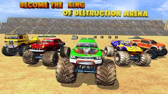 Monster Truck Derby Crash Game Ảnh chụp màn hình 2