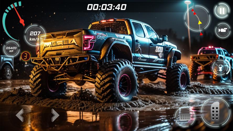 Offroad Mud Truck Game Offline 螢幕截圖 3