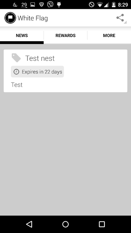 White Flag App Captura de tela 1