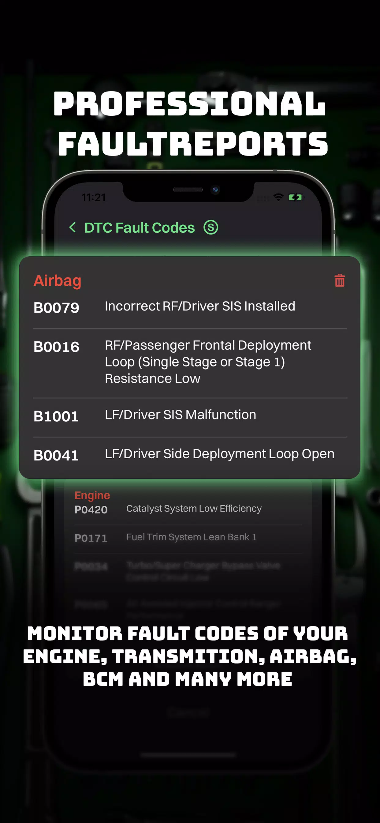 ULTRA OBD OBD2 CAR SCANNER ELM 螢幕截圖 1