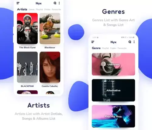 Nyx Music Player Ảnh chụp màn hình 2