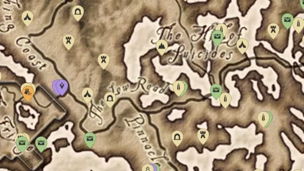 Oblivion Shivering Isles Interactive Map