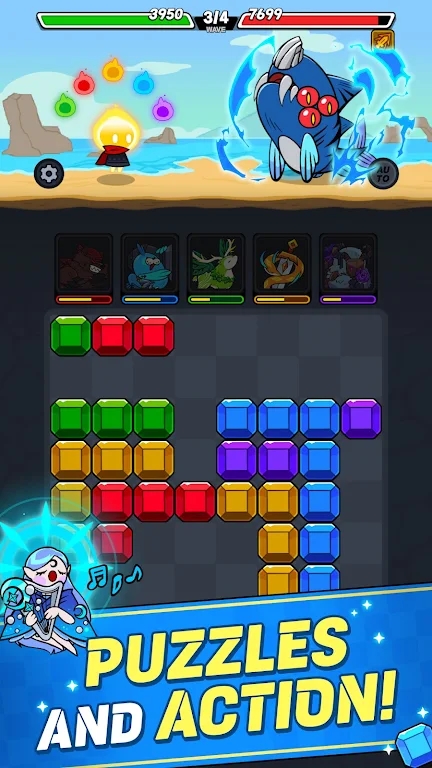 Block Heroes Tangkapan skrin 1