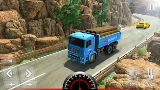 Offline Cargo Truck Games 3D स्क्रीनशॉट 2