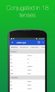 Italian Verb Conjugator Schermafbeelding 2