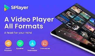 SPlayer - Fast Video Player スクリーンショット 1