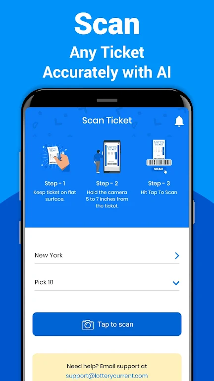 Schermata Lottery Ticket Scanner 1