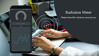 Radiation Detector – EMF meter Captura de tela 1