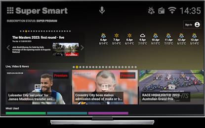 Super Smart TV Launcher Ảnh chụp màn hình 0