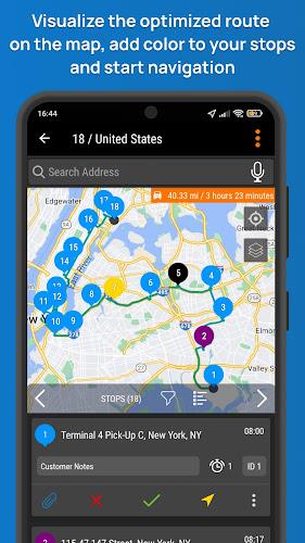 Schermata Routin Smart Route Planner 2