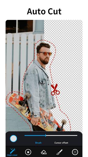 Photo Editor BG Eraser MagiCut Tangkapan skrin 0