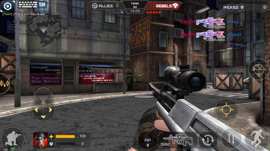 Crisis Action-eSports FPS ภาพหน้าจอ 0