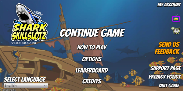 Shark Skill Slotz Ảnh chụp màn hình 0