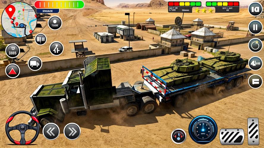 Army Transport Tank Ship Games Captura de pantalla 3